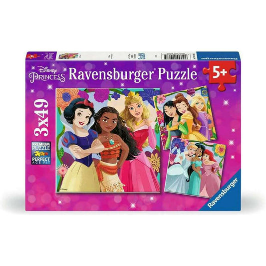 Toys N Tuck:Ravensburger 3 x 49pc Puzzles Disney Princess,Disney Princess