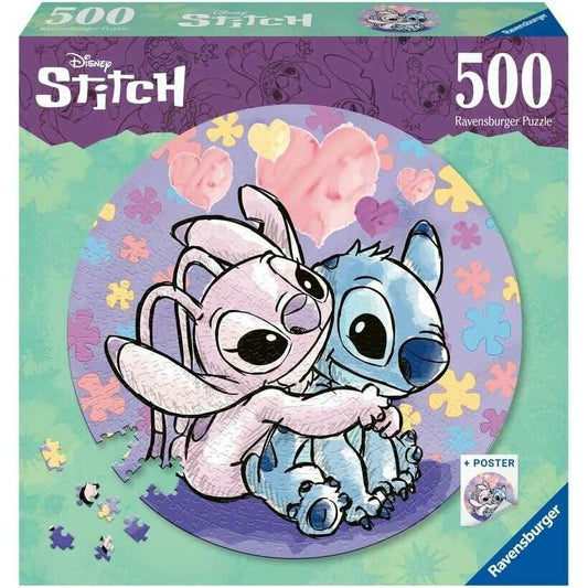 Toys N Tuck:Ravensburger 500pc Puzzle Stitch,Stitch