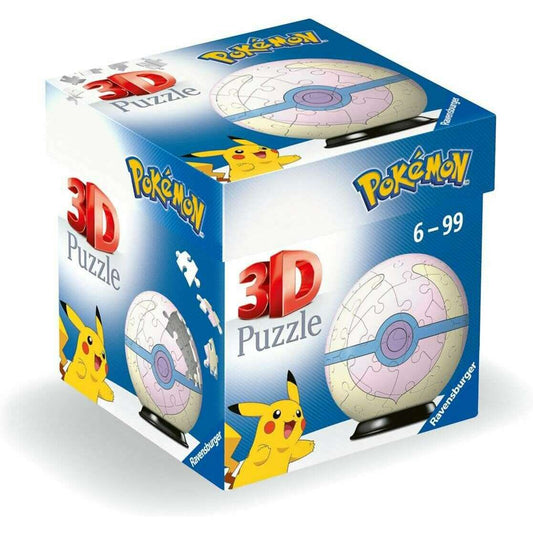 Toys N Tuck:Ravensburger 3D 54pc Puzzle Pokemon Heal Ball,Pokemon