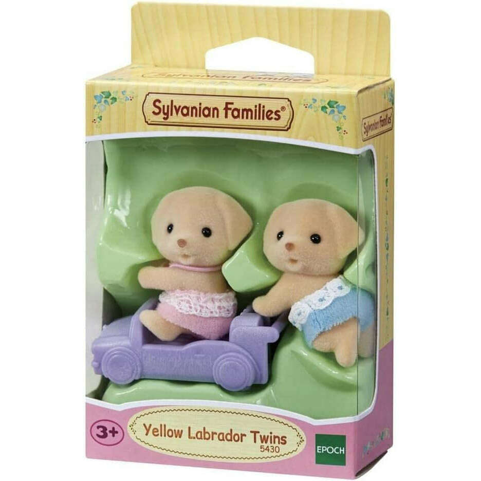 Toys N Tuck:Sylvanian Families Yellow Labrador Twins,Sylvanian Families