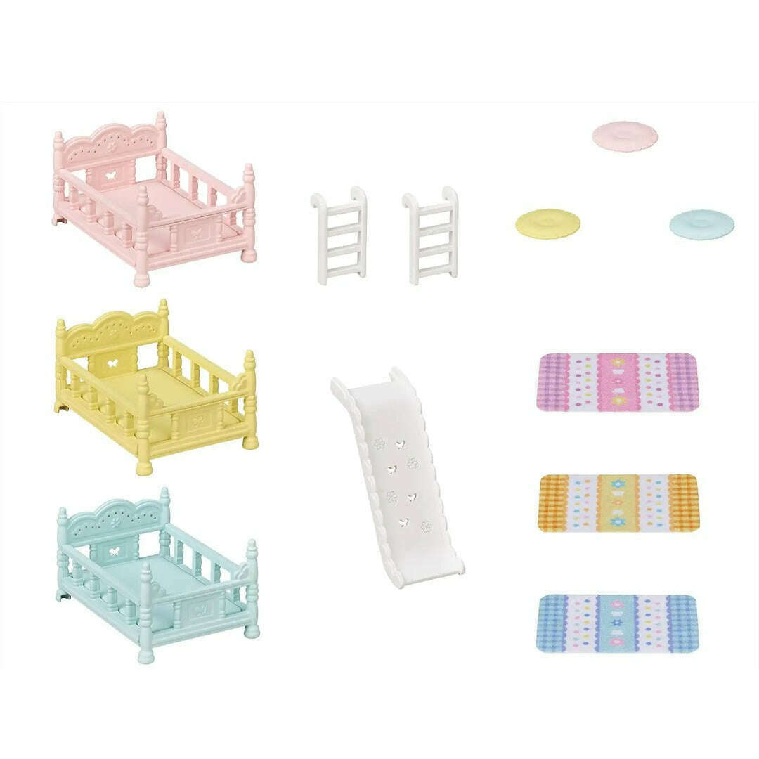 Toys N Tuck:Sylvanian Families Triple Bunk Beds,Sylvanian Families