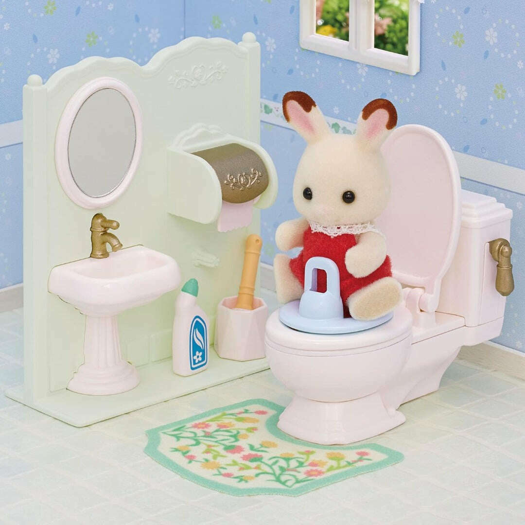 Toys N Tuck:Sylvanian Families Toilet Set,Sylvanian Families