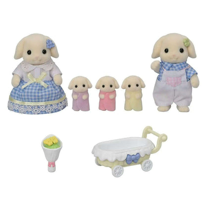 Toys N Tuck:Sylvanian Families Flora Rabbit Family,Sylvanian Families