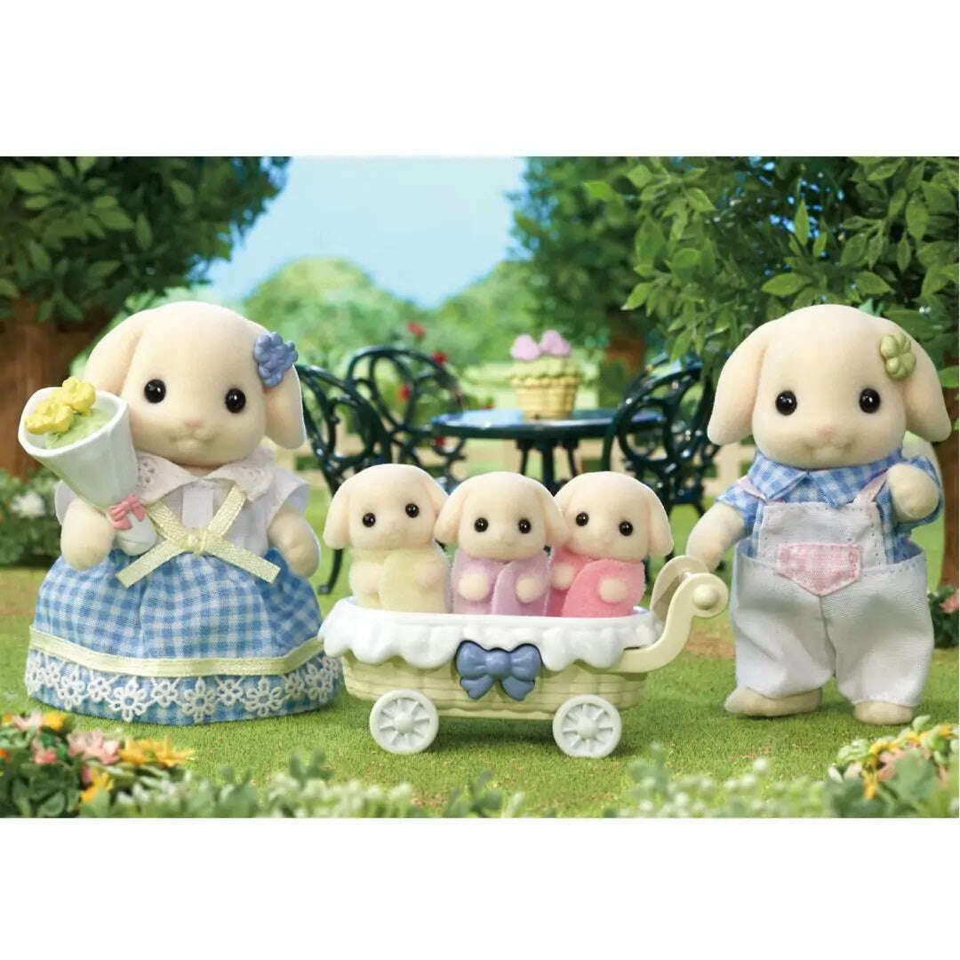 Toys N Tuck:Sylvanian Families Flora Rabbit Family,Sylvanian Families