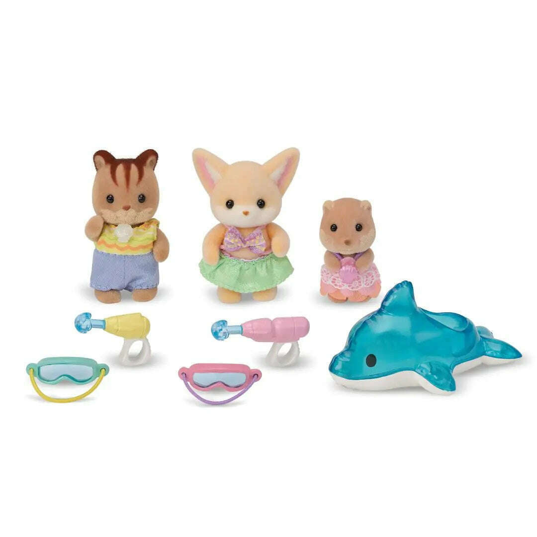 Toys N Tuck:Sylvanian Families Nursery Friends Pool Fun Trio,Sylvanian Families