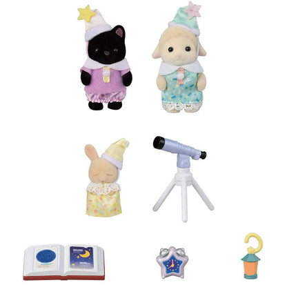 Toys N Tuck:Sylvanian Families Nursery Friends Sleepover Party Trio,Sylvanian Families