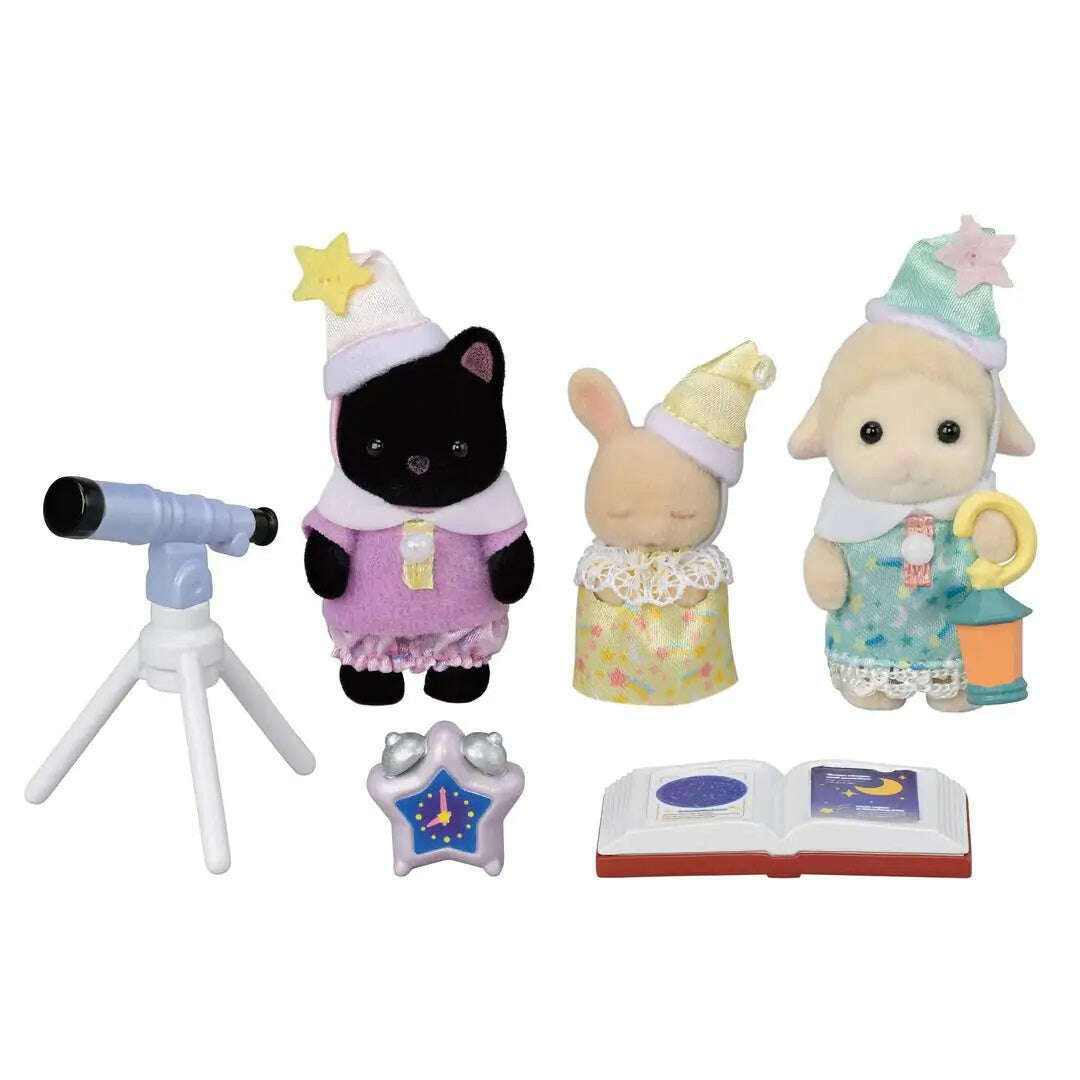 Toys N Tuck:Sylvanian Families Nursery Friends Sleepover Party Trio,Sylvanian Families