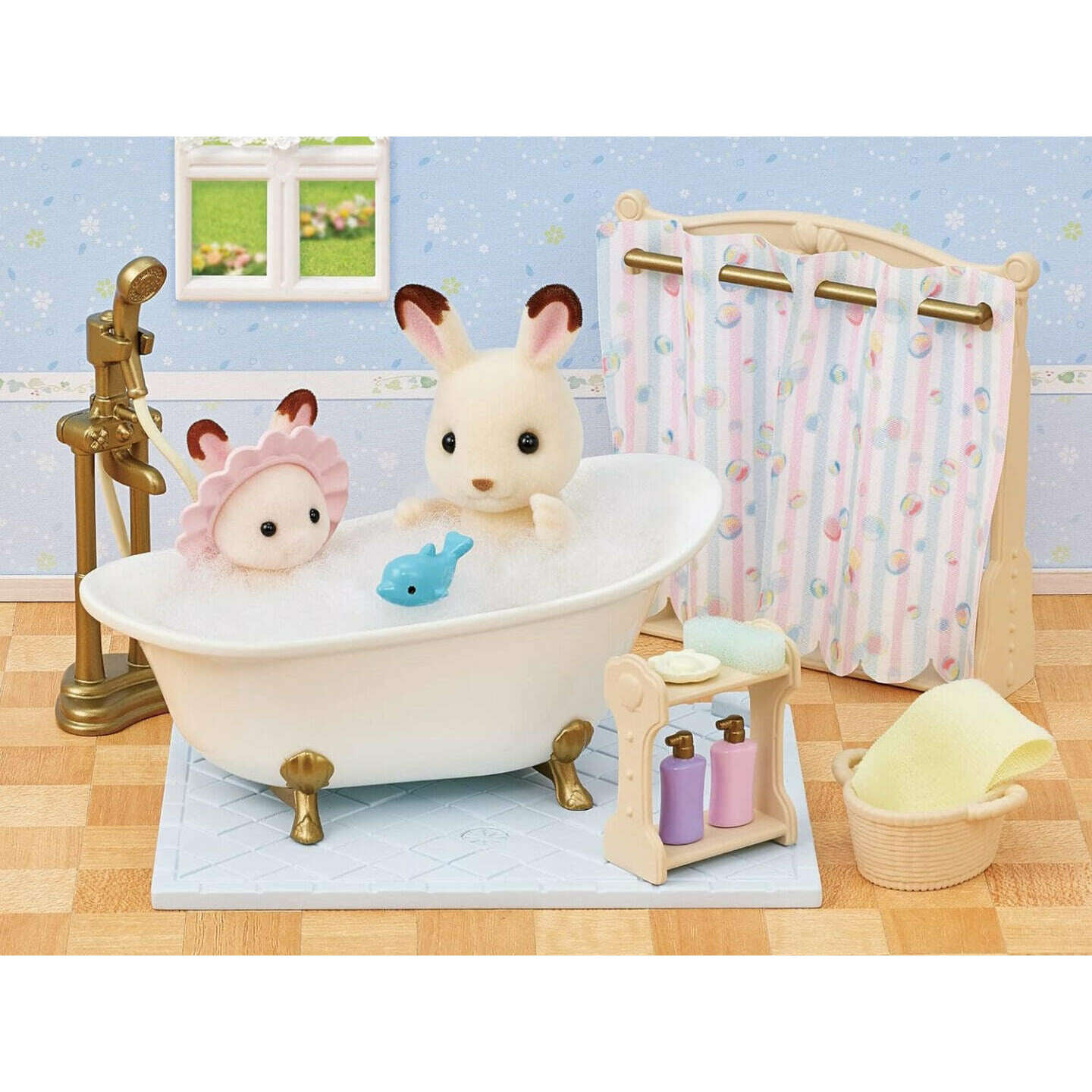 Toys N Tuck:Sylvanian Families Bath & Shower Set,Sylvanian Families