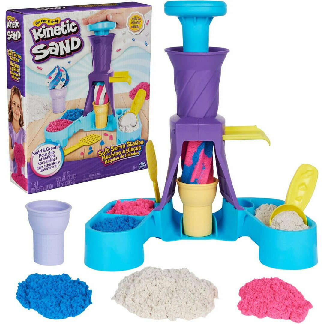 Toys N Tuck:Kinetic Sand Soft Serve Station,Kinetic Sand