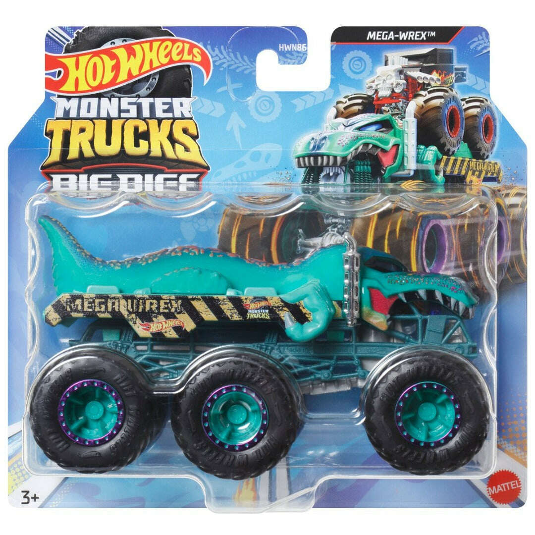 Toys N Tuck:Hot Wheels Monster Trucks Big Rigs - Mega-Wrex,Hot Wheels