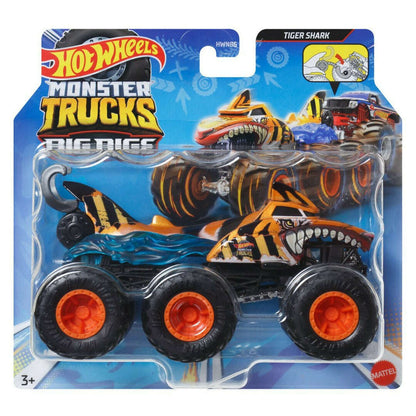 Toys N Tuck:Hot Wheels Monster Trucks Big Rigs - Tiger Shark,Hot Wheels