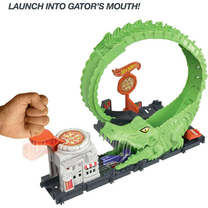 Toys N Tuck:Hot Wheels City Gator Loop Attack,Hot Wheels