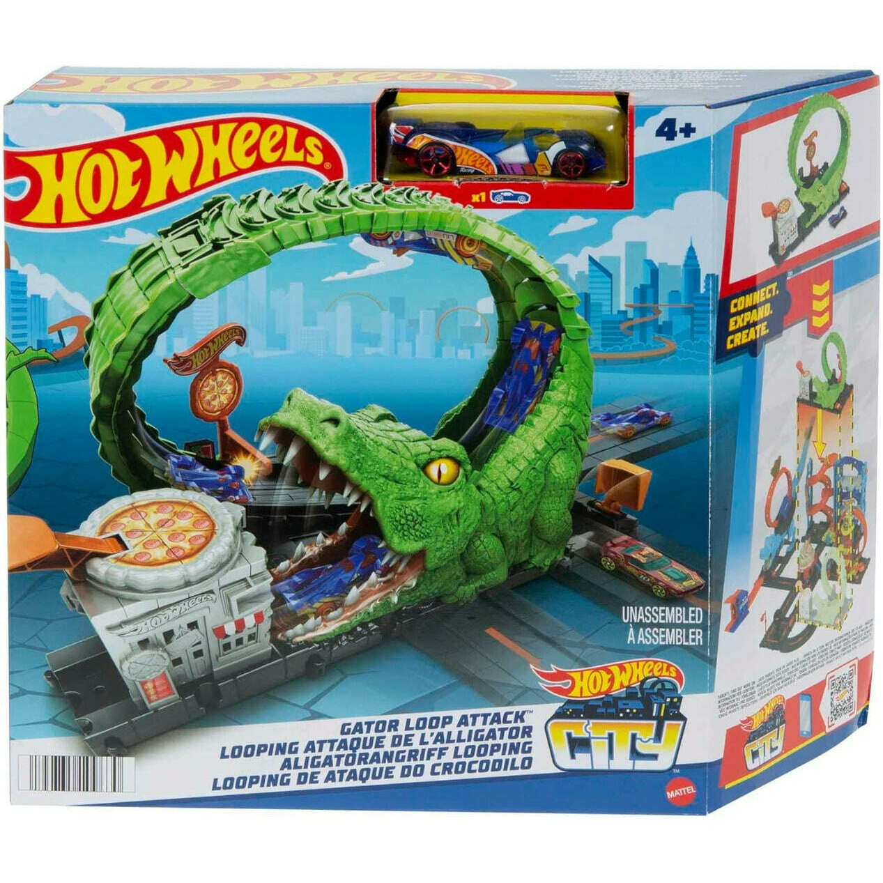 Toys N Tuck:Hot Wheels City Gator Loop Attack,Hot Wheels