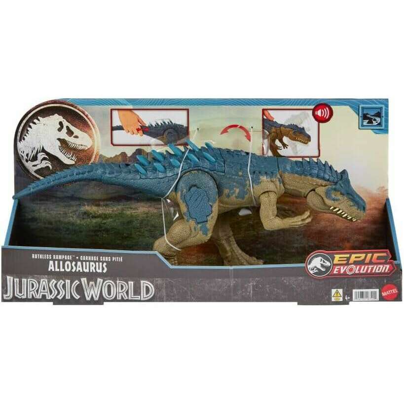 Toys N Tuck:Jurassic World Ruthless Rampage Allosaurus,Jurassic World