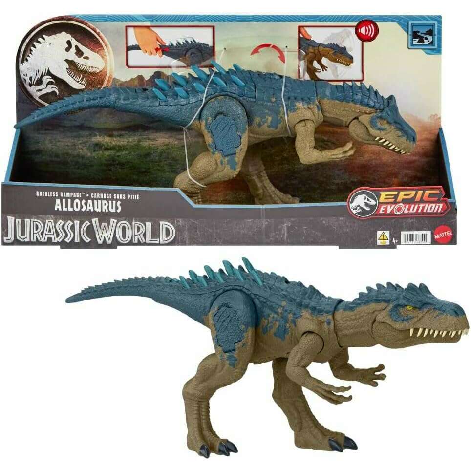 Toys N Tuck:Jurassic World Ruthless Rampage Allosaurus,Jurassic World