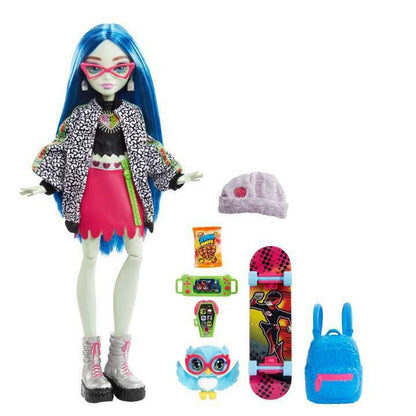 Toys N Tuck:Monster High Ghoulia Yelps with Sir Hoots-A-Lot,Monster High