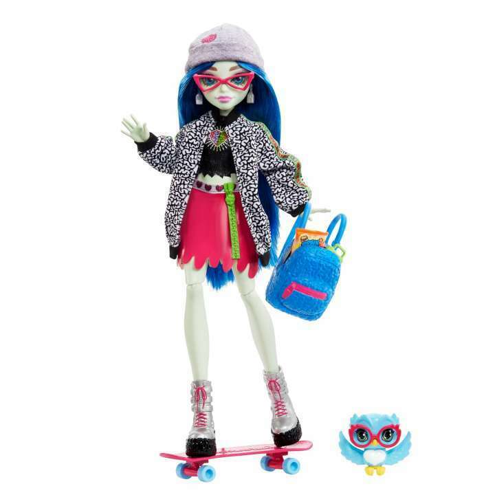 Toys N Tuck:Monster High Ghoulia Yelps with Sir Hoots-A-Lot,Monster High