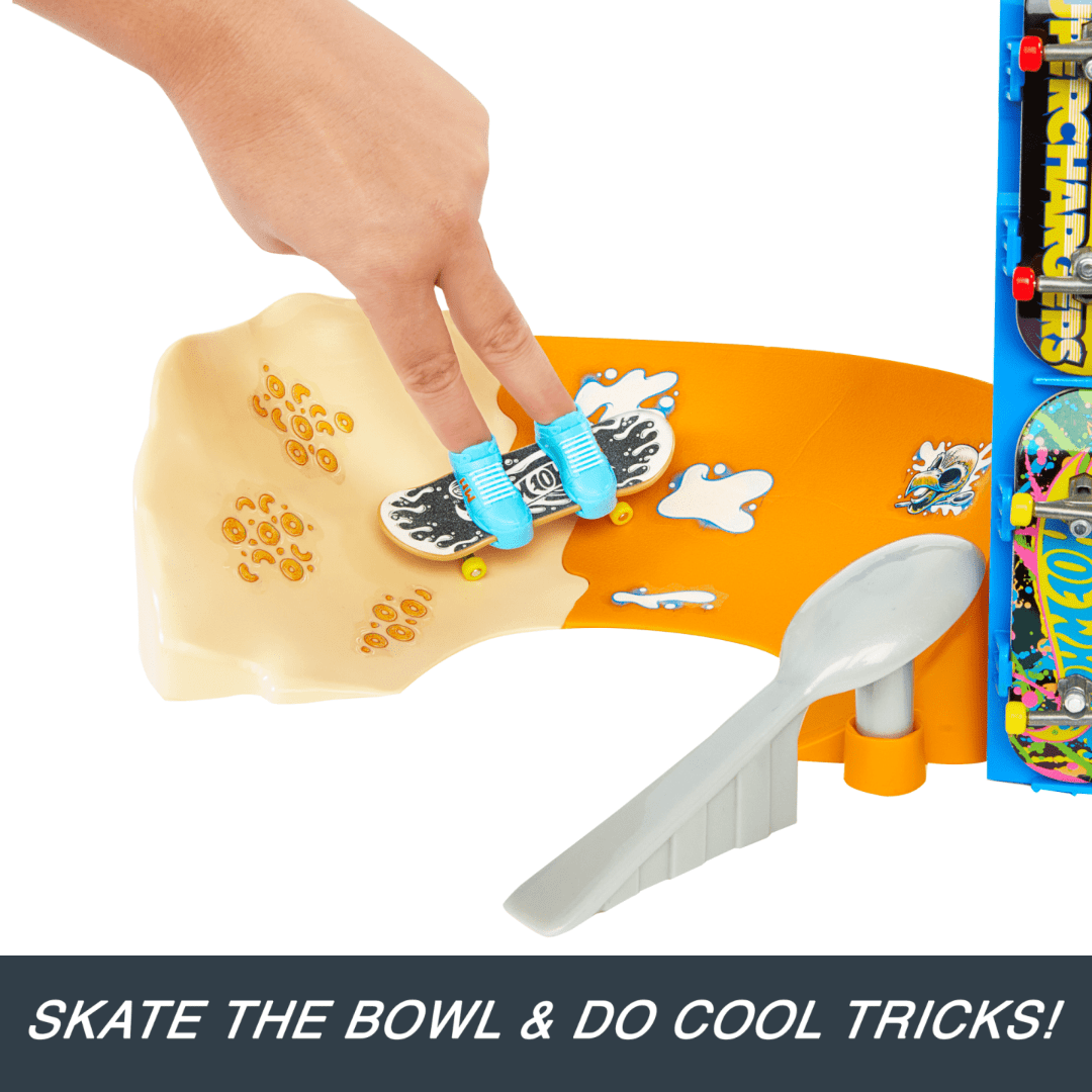 Toys N Tuck:Hot Wheels Skate Tony Hawk Cereal Skate Bowl,Hot Wheels
