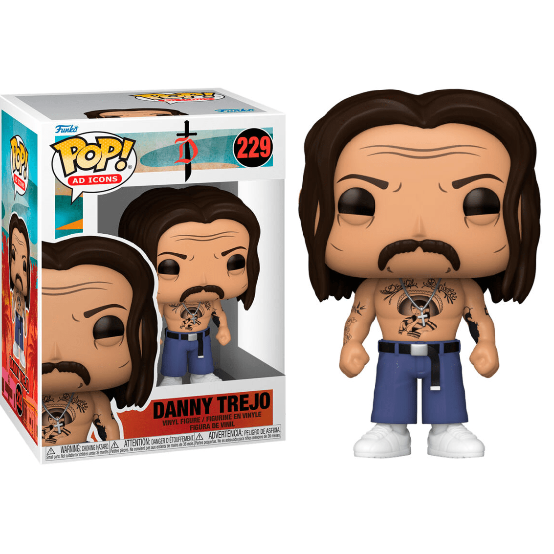 Toys N Tuck:Pop Vinyl - AD Icons - Danny Trejo 229,AD Icons