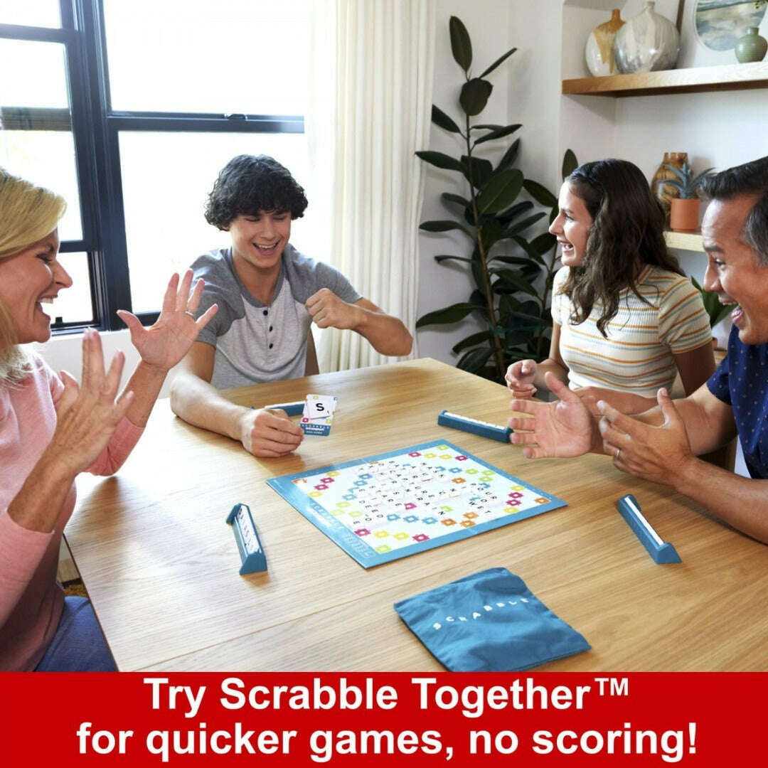 Toys N Tuck:Scrabble Classic 2 In 1,Scrabble