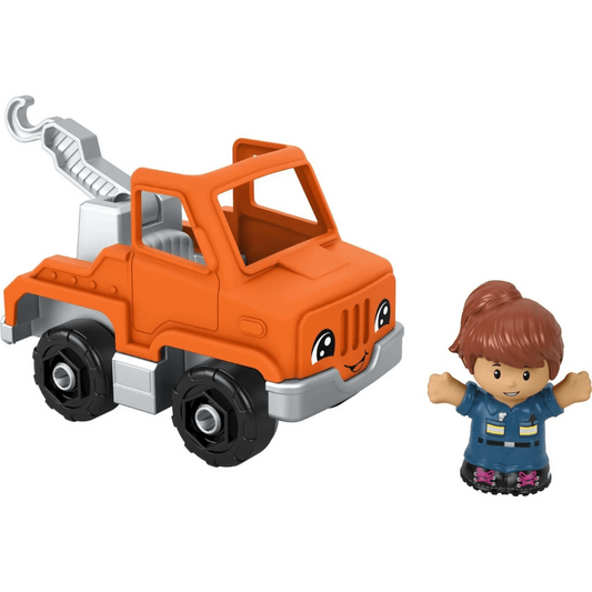 Toys N Tuck:Fisher Price Tow Truck,Little People