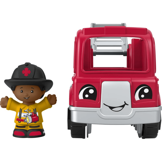 Toys N Tuck:Fisher Price Firetruck,Little People
