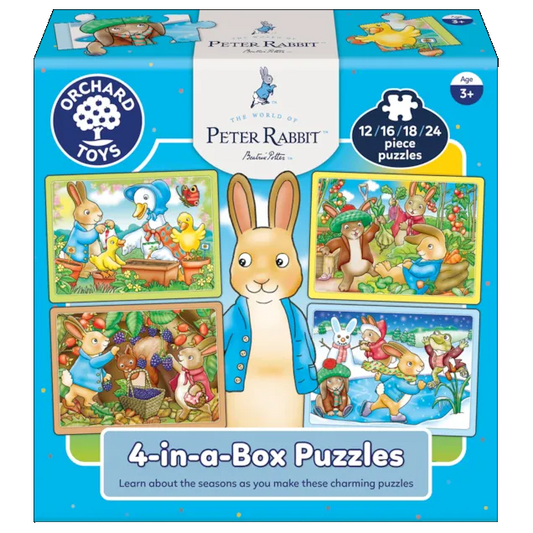 Toys N Tuck:Orchard Toys Peter Rabbit 4 In A Box Puzzles,Peter Rabbit