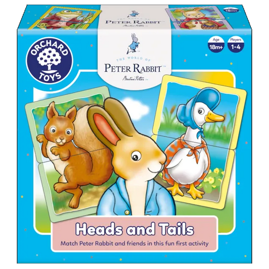 Toys N Tuck:Orchard Toys Peter Rabbit Heads And Tails,Peter Rabbit