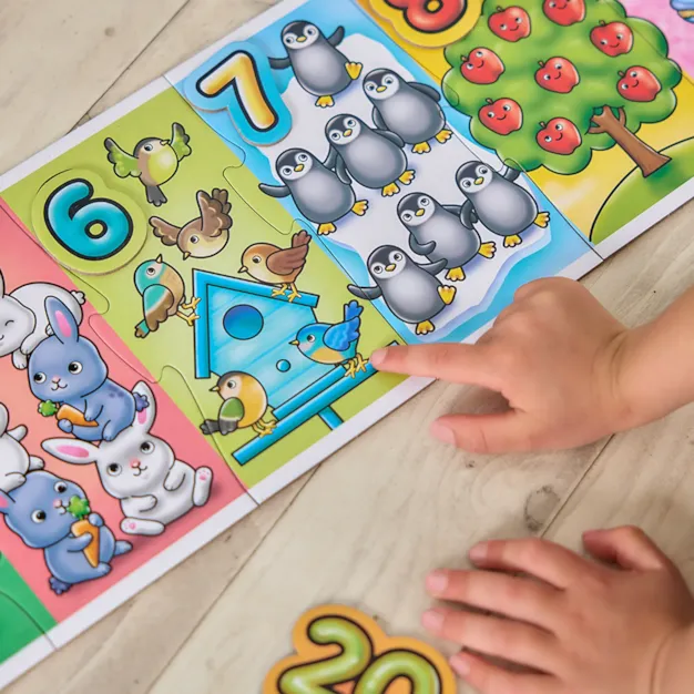 Toys N Tuck:Orchard Toys Giant Number Jigsaw Puzzle,Orchard Toys