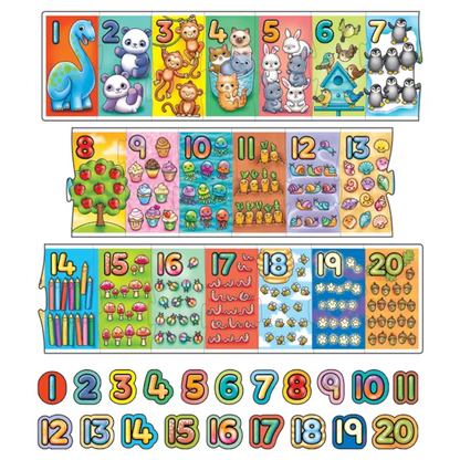 Toys N Tuck:Orchard Toys Giant Number Jigsaw Puzzle,Orchard Toys