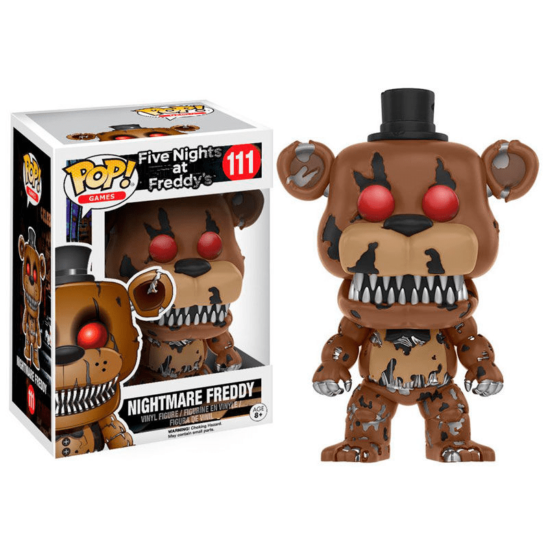 Toys N Tuck:Pop Vinyl - Five Nights At Freddy's - Nightmare Freddy 111,Five Nights At Freddy's