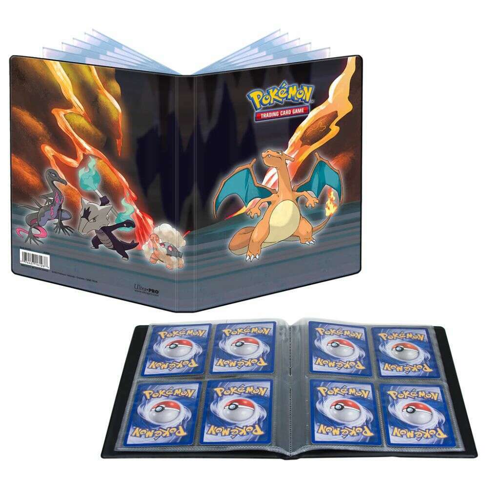 Toys N Tuck:Pokemon Ultra Pro 4 Pocket Portfolio - Scorching Summit,Pokemon