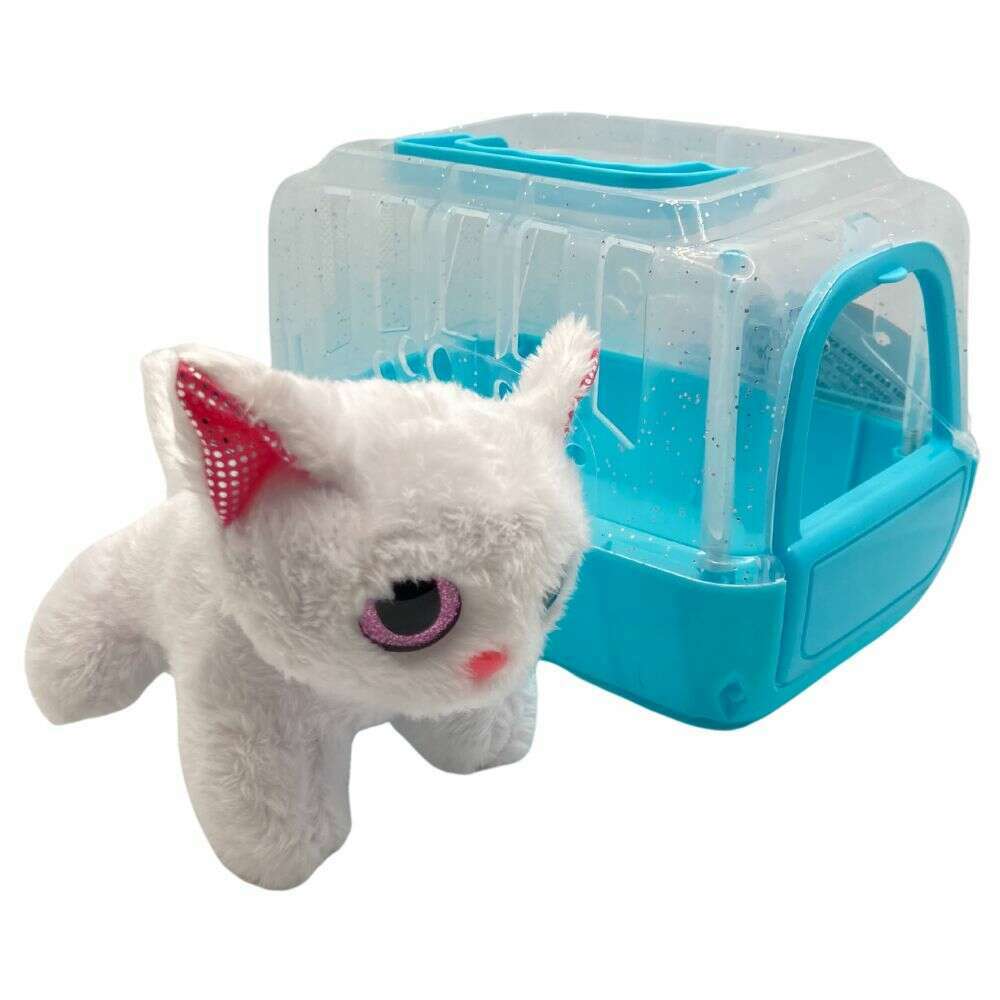 Toy cat sale in carrier