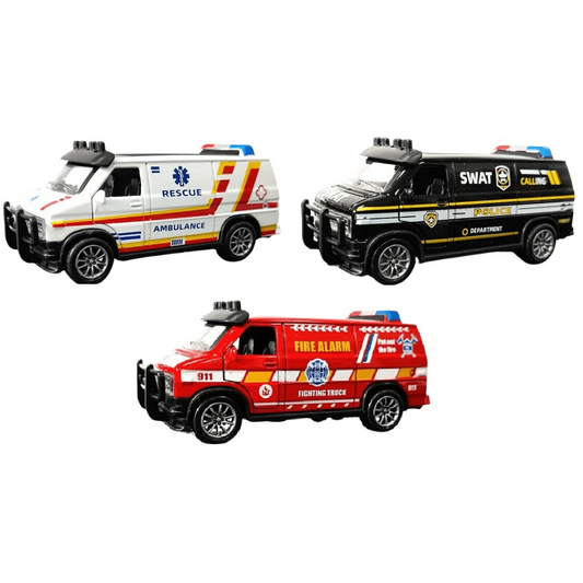 Toys N Tuck:Die Cast Emergency Vehicle,Kandy Toys