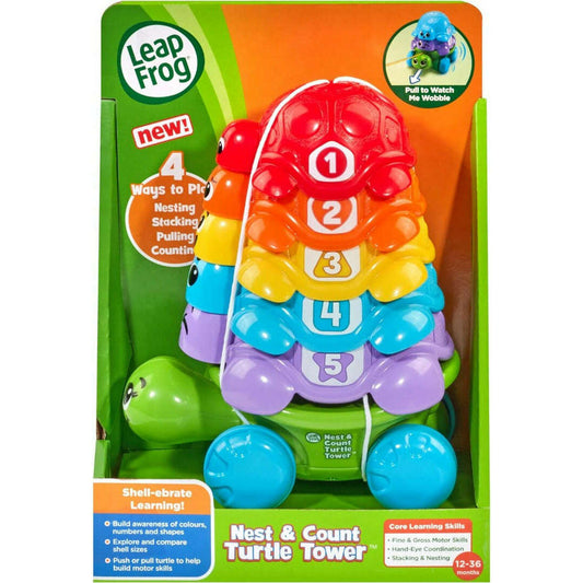 Toys N Tuck:LeapFrog Nest & Count Turtle Tower,Leap Frog