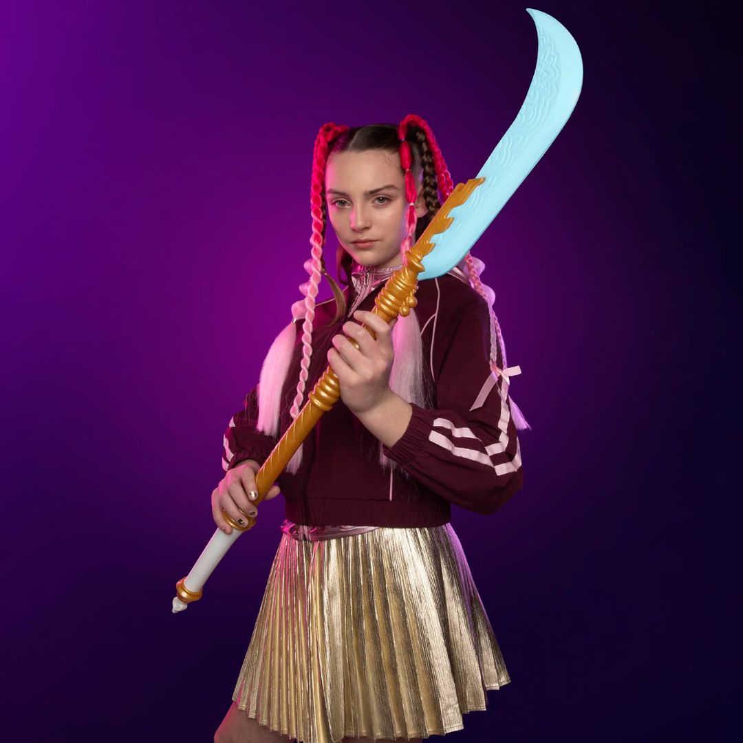 Nerf Kpop Demon Hunters Mira's Curved Moon Sword