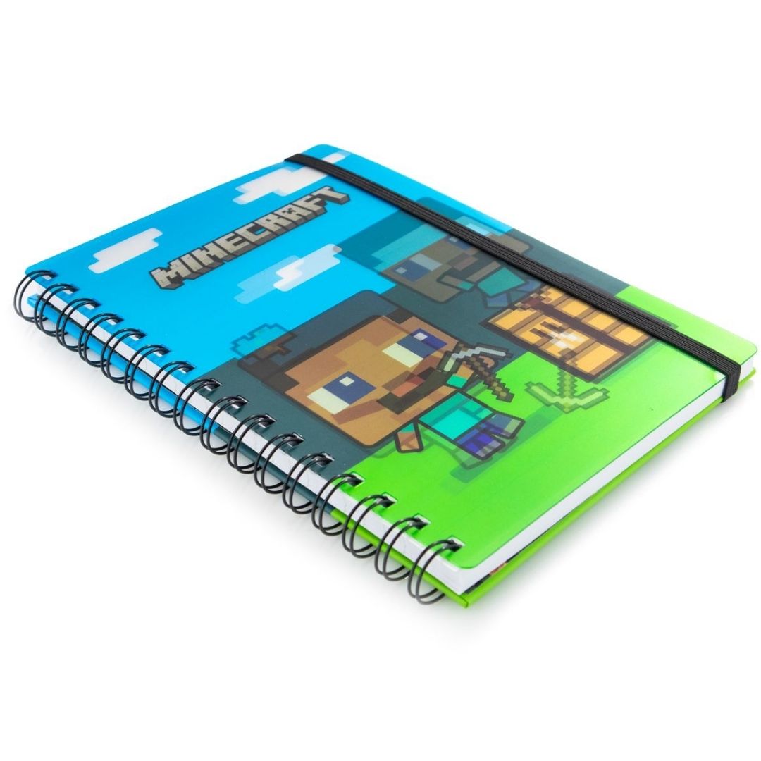 Minecraft Chibi Steve 3D Notebook