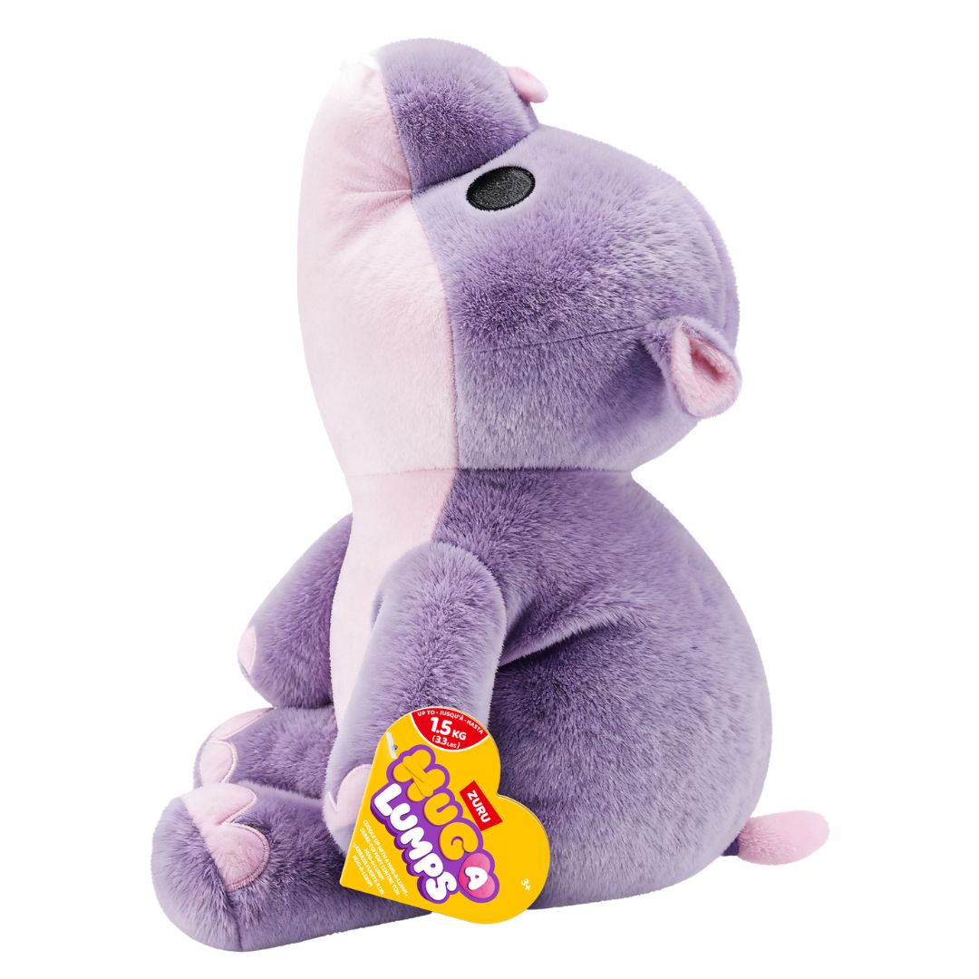 Hug-A-Lumps Medium Fuzzy Plush Harley The Hippo