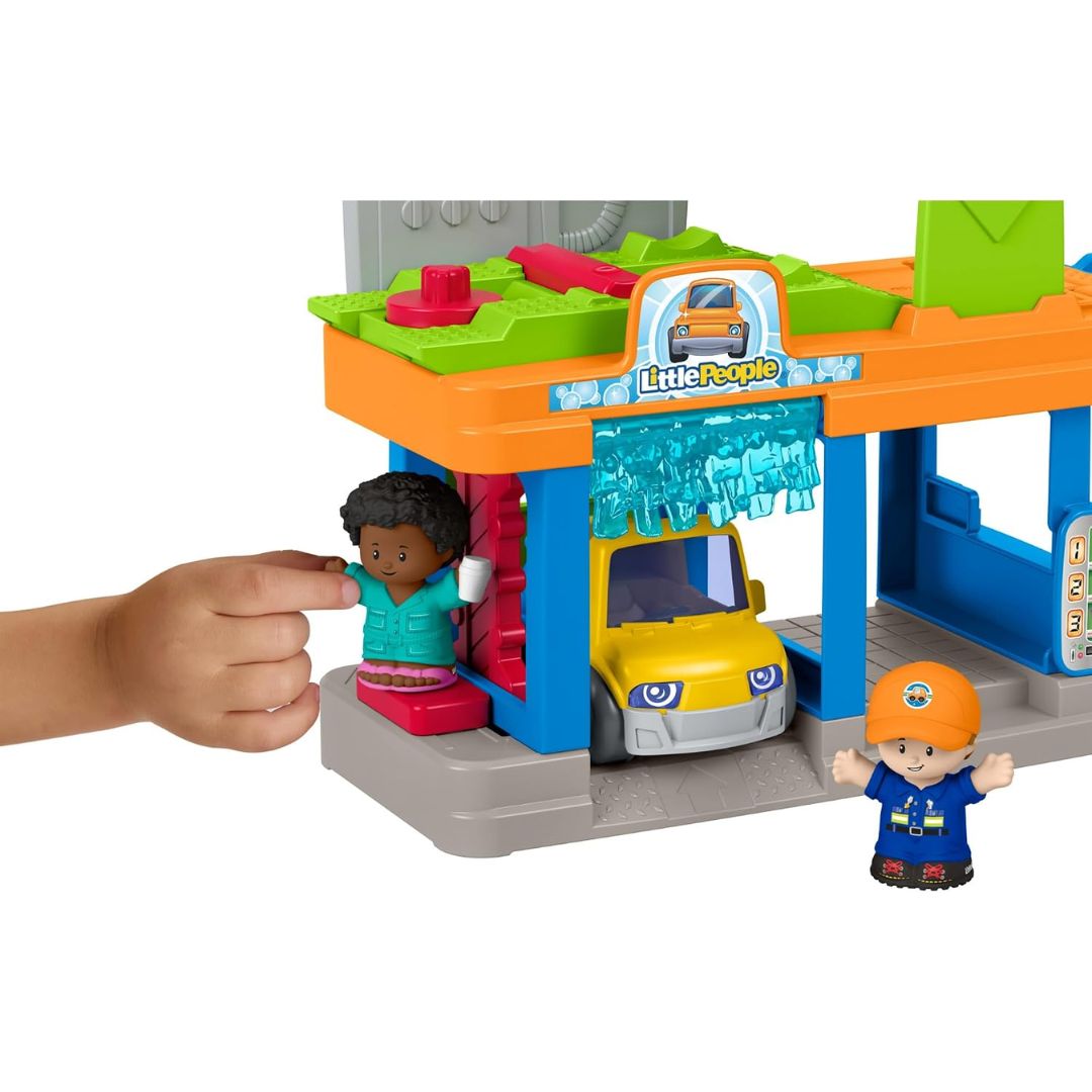 Fisher Price Little People Fillin' Fun Service Station Playset