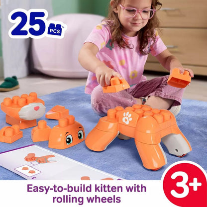 Mega Bloks Rolling Kitten