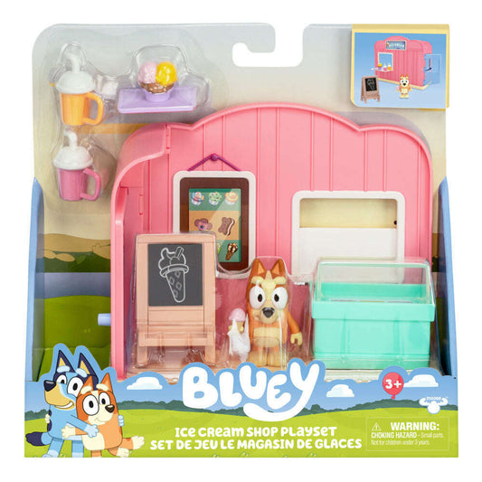 Toys N Tuck:Bluey - Ice Cream Shop Playset,Bluey