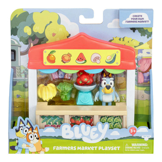 Toys N Tuck:Bluey - Farmers Market Playset,Bluey