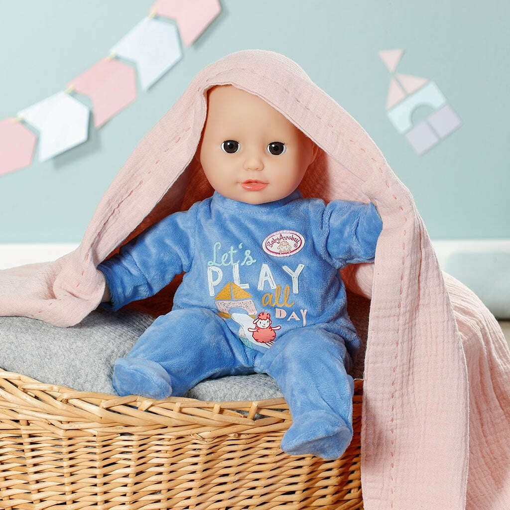 Toys N Tuck:Baby Annabell Little Romper Blue Let's Play All Day,Baby Annabell