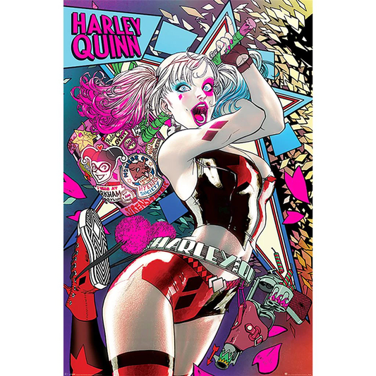 Toys N Tuck:Maxi Posters - Batman (Harley Quinn Neon),DC Comics