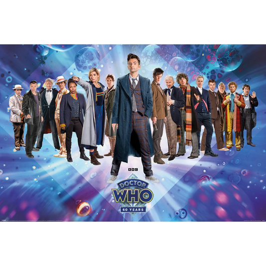 Toys N Tuck:Maxi Posters - Doctor Who (60th Anniversary),Doctor Who