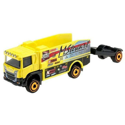 Toys N Tuck:Hot Wheels Track Fleet Scania Rally Truck (Yellow),Hot Wheels