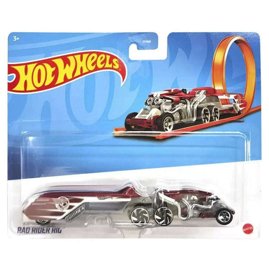 Toys N Tuck:Hot Wheels Track Fleet Rad Rider Rig,Hot Wheels