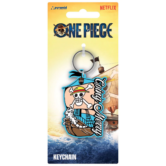 Toys N Tuck:Rubber Keychain - One Piece Live Action (The Going Merry),One Piece