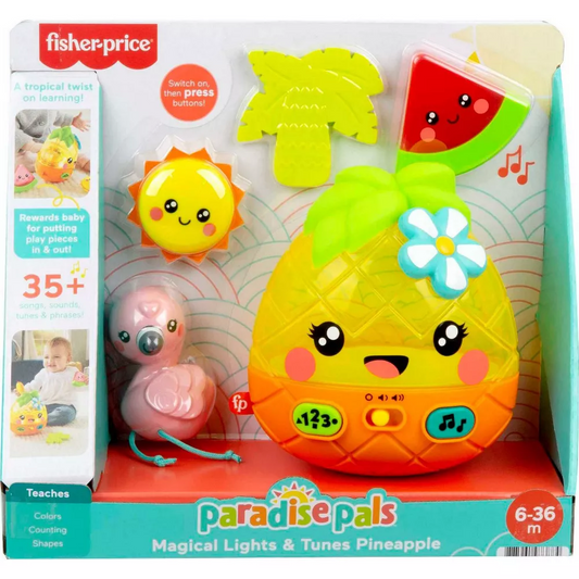 Toys N Tuck:Fisher Price Paradise Pals Magical Lights & Tunes Pineapple,Fisher Price