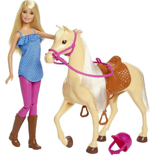Toys N Tuck:Barbie Horse Riding Playset,Barbie